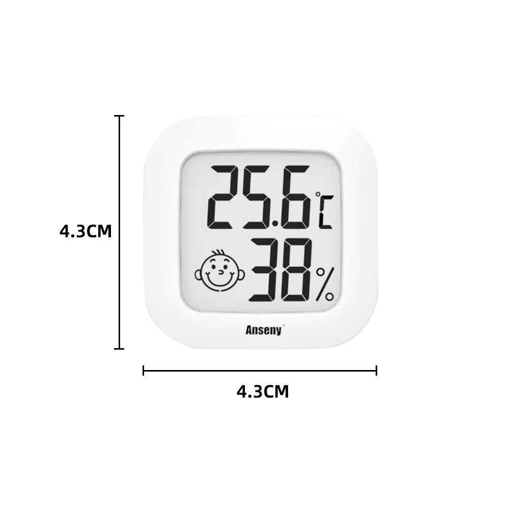 Mini LCD Digital Thermometer Hygrometer Indoor Room Electronic Temperature Humidity Meter Sensor Gauge Weather Station for Home 4 Mini LCD Digital Thermometer Hygrometer Indoor Room Electronic Temperature Humidity Meter Sensor Gauge Weather Station for Home 4