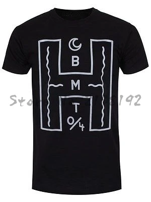 Новое поступление, летняя мужская футболка с рисунком Bring Me The Horizon The H, футболка BMTH, мужские футболки - Цвет: same as picture