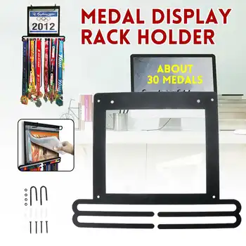 

New Medal Holder Medal Holder with Display Rack Bib Holder Sport Medal Display Hanger Running Sports Medal Holder Sport