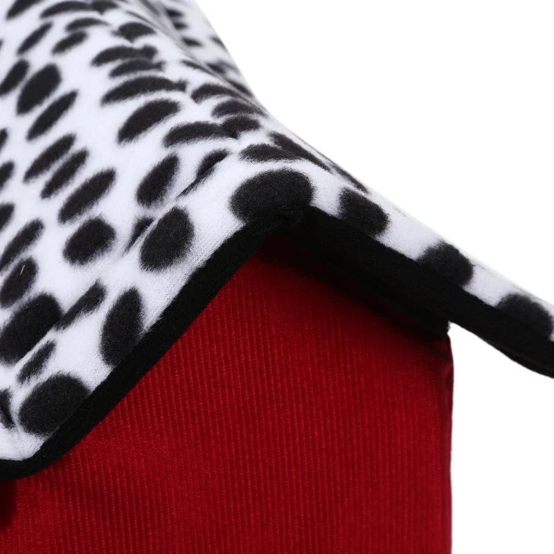 Съемный красный домик для домашних животных, комната для собак, кровать для кошек, коврик для собак, роскошные товары для домашних животных 55x40x42 см