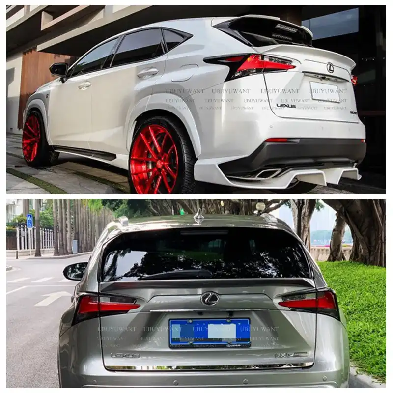 For Lexus Nx200 Nx200t Nx300 Spoiler High Quality Abs Material Car Rear Wing Rear Spoiler For Lexus Nx Spoilers Wings Aliexpress