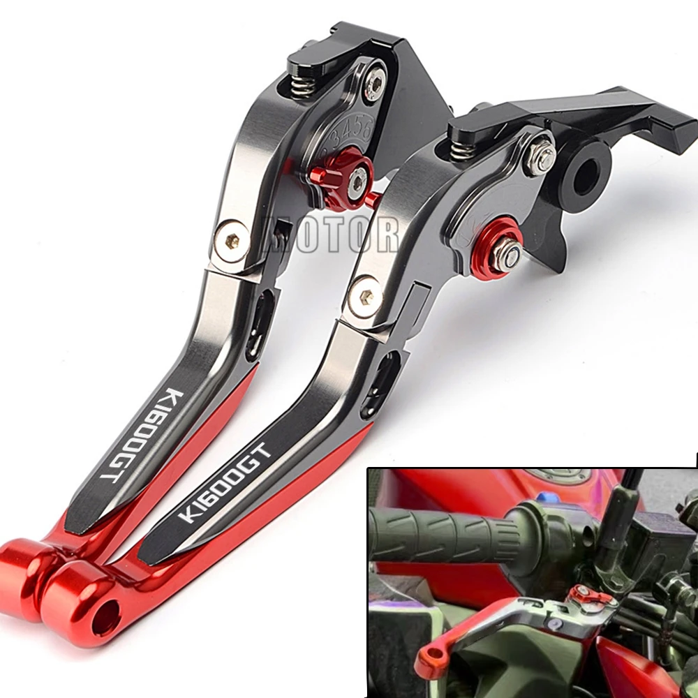 Для BMW K1600GT K 1200 GT 2011 2013 2014 2015 2016 2017 Мотоцикл с ЧПУ Регулируемые тормозные рычаги