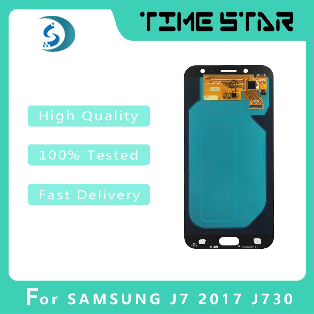 High Quality Screen 100% Tested For Samsung Galaxy J7 Pro 2017 J730 J730F LCD Digitizer Assembly Replacement Parts | Мобильные