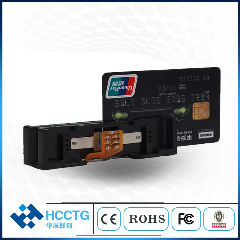 China 3 Track Magnetic Swipe Card Reader Head /Stripe Tracks Reader Module With Free SDK HCC750M