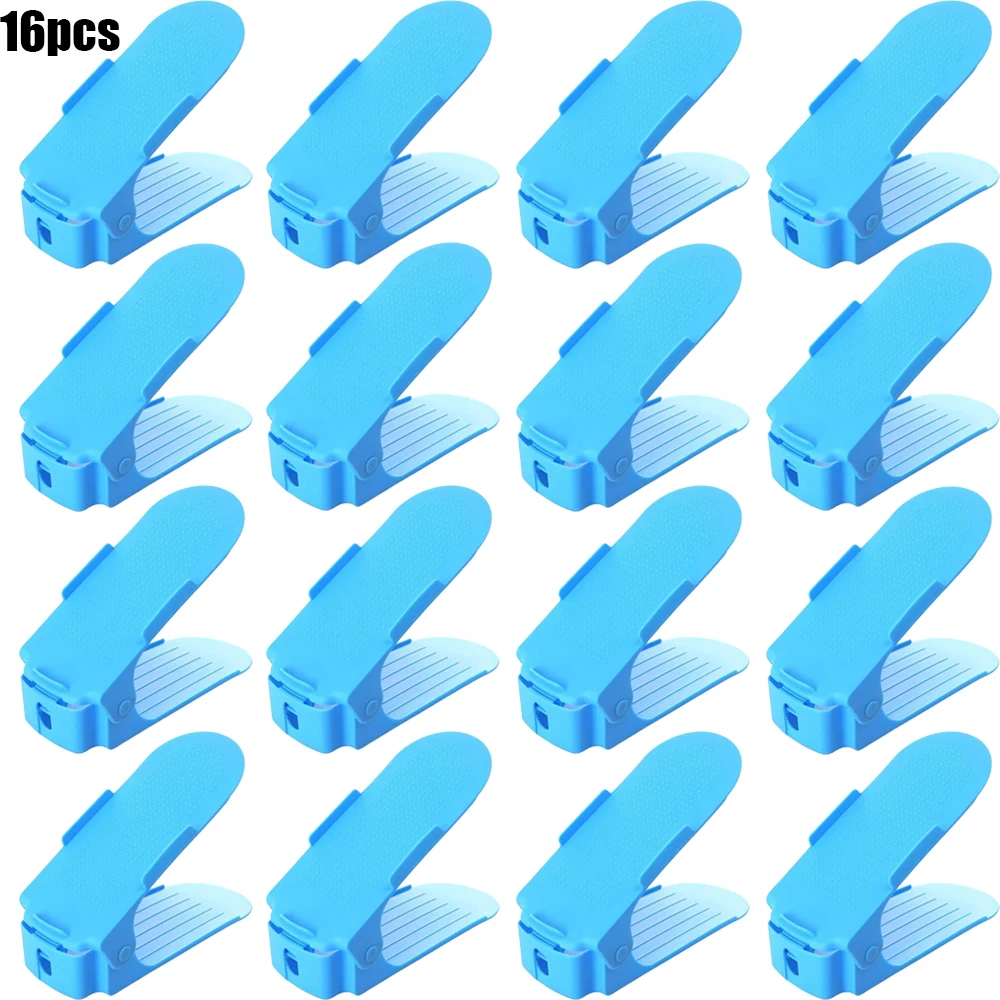 12 шт. двухслойная Регулируемая сумка для хранения обуви современная полка шкаф