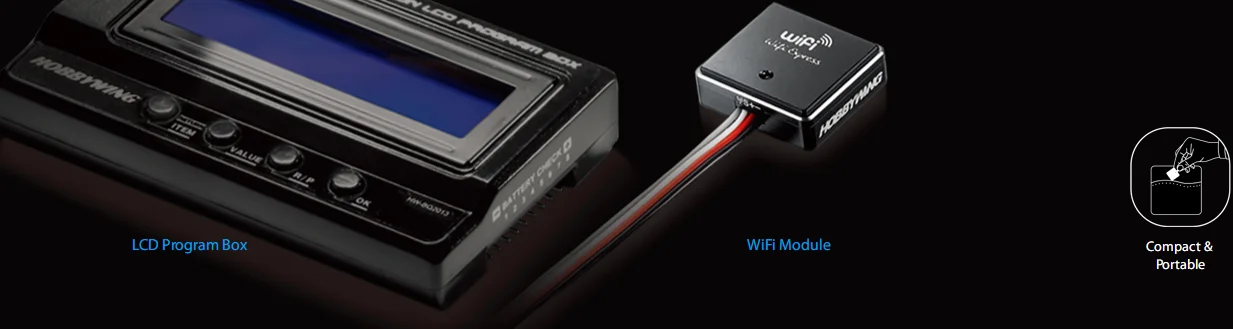 Hobbywing ESC WiFi Экспресс-модуль для XERUN EZRUN PLATINUM SEAKING PRO