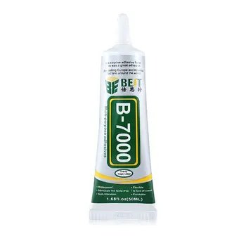 

B-7000 Transparent Glue Pin Head Adhesive Epoxy Resin DIY Crafts Glass Touch Screen Cell Phone Metal Rhinestones Painting