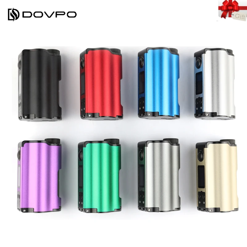 

Original Dovpo Topside Dual Top Fill Squonker 10ml Large Squonk Bottle & 0.96 Inch OLED Screen Topside E Cigarette Vaporizer Mod