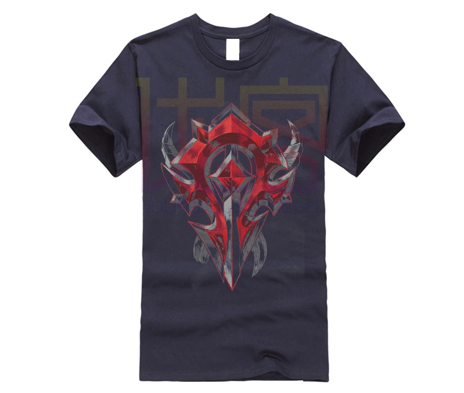 Мужская игровая футболка World of Warcraft Horde Shield|Футболки| |