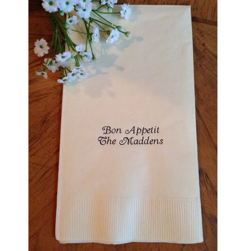 

Персонализированный Гость полотенца, столовые, современные бумажные салфетки для ванной комнаты с монограммой