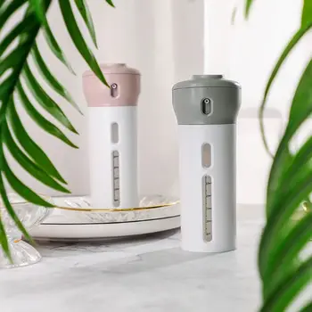 

4 In 1 Portable Travel Bottles Set Leakproof Refillable Container with Labels Dispenser Accessories Kit for Shampoo Lotion Cream