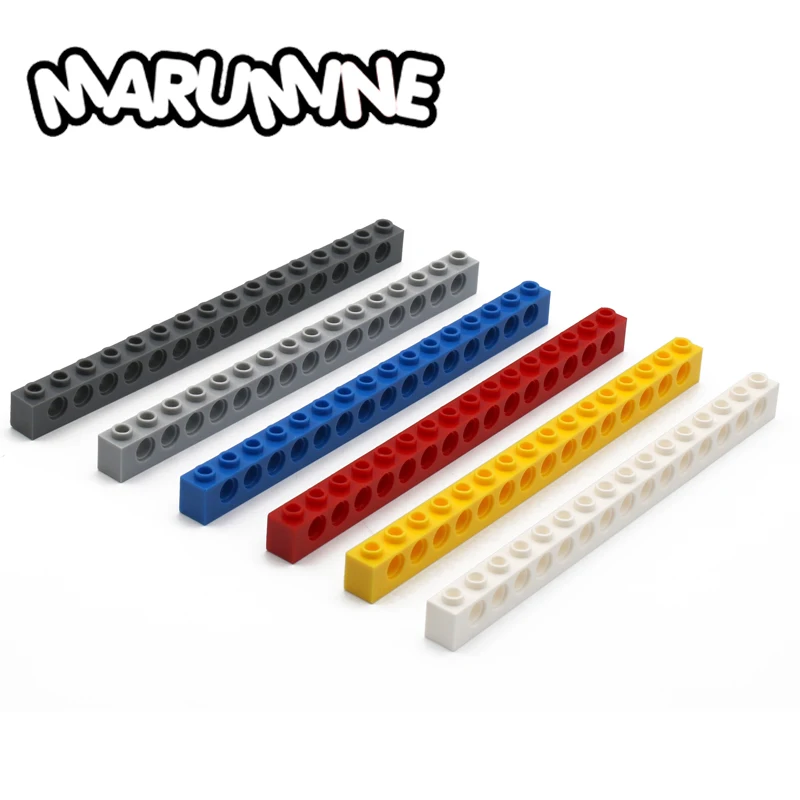 MARUMINE 1x16 с отверстиями технический кирпич 10 шт. строительные блоки аксессуары