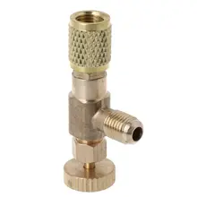 R22 кондиционер предохранительный клапан фторид зарядка быстрый соединитель переходники 1/" дюймовый мужской/женский инструмент с резьбой