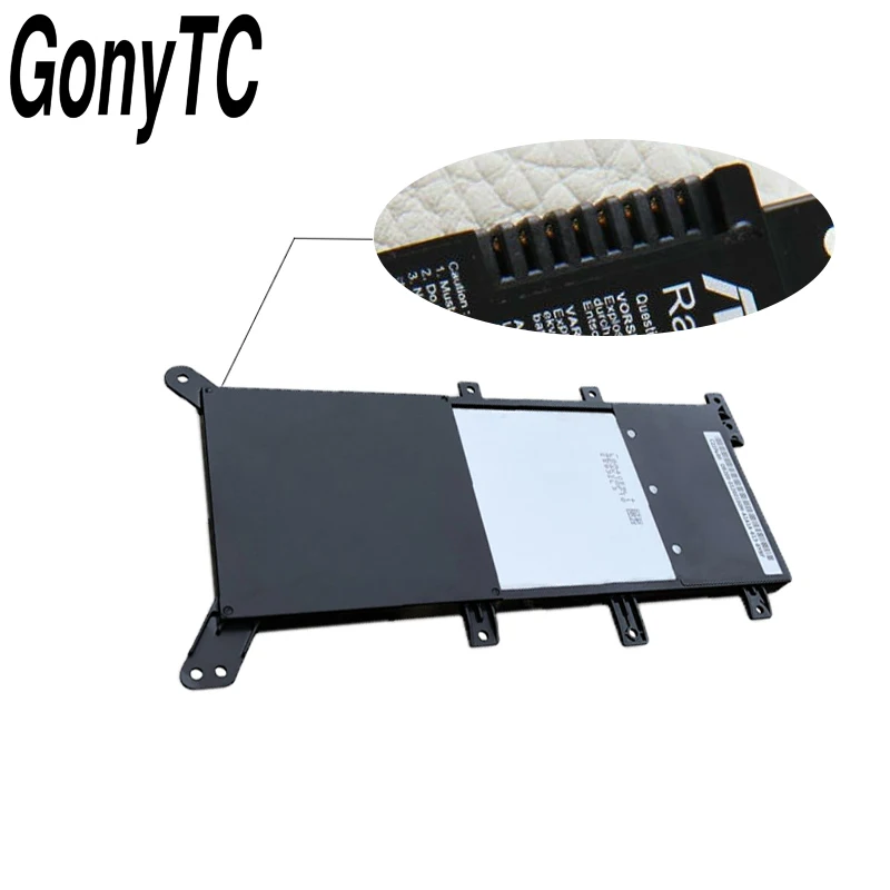 GONYTC C21N1408 аккумулятор для ноутбука ASUS VivoBook 4000 MX555 V555L V555LB V555U серии 7,6 V 37WH