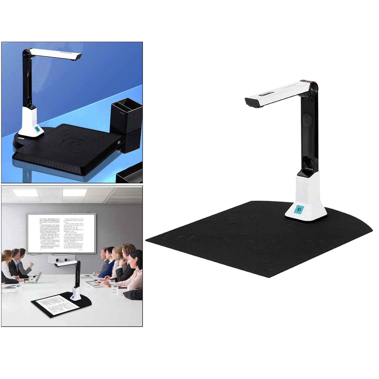 8MP HD A4 A5 Document Scanner real-time scanning For Picture Photos Magazine