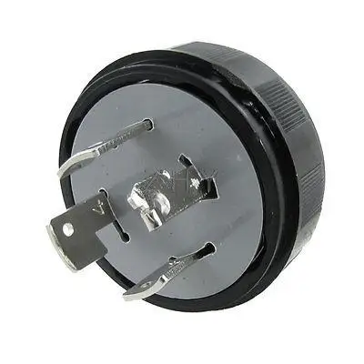 Черный Пластик оболочка AC 250V 20A 4 Pin блокировочных штекеров Pcula
