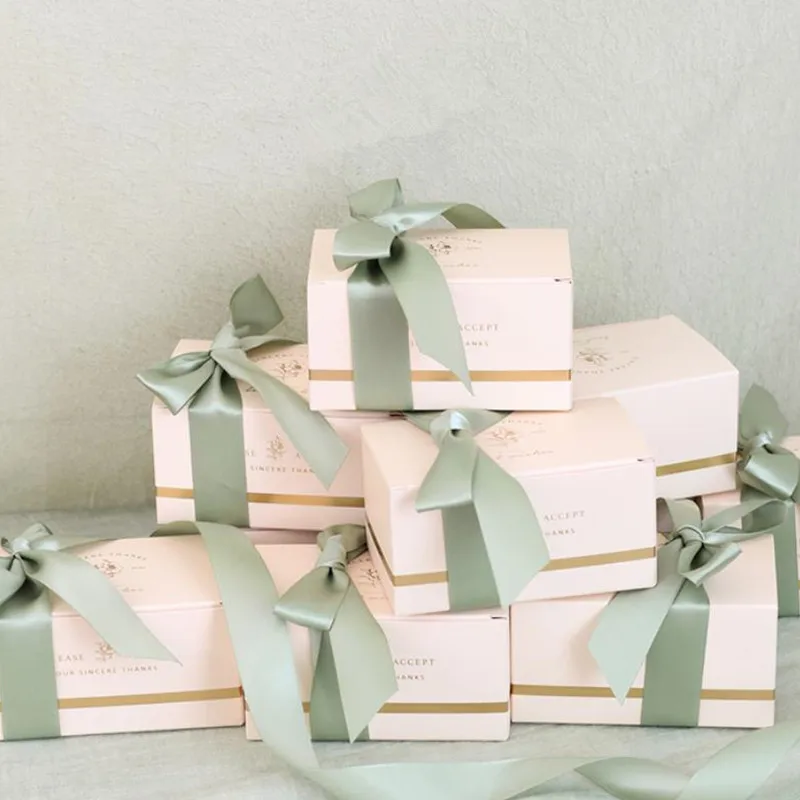 Ospiti Souvenir Dragee Box For Party Baby Shower Scatola Regalo Al Cioccolato Confezione Per Bomboniere Aziendali Boite De Bonbons