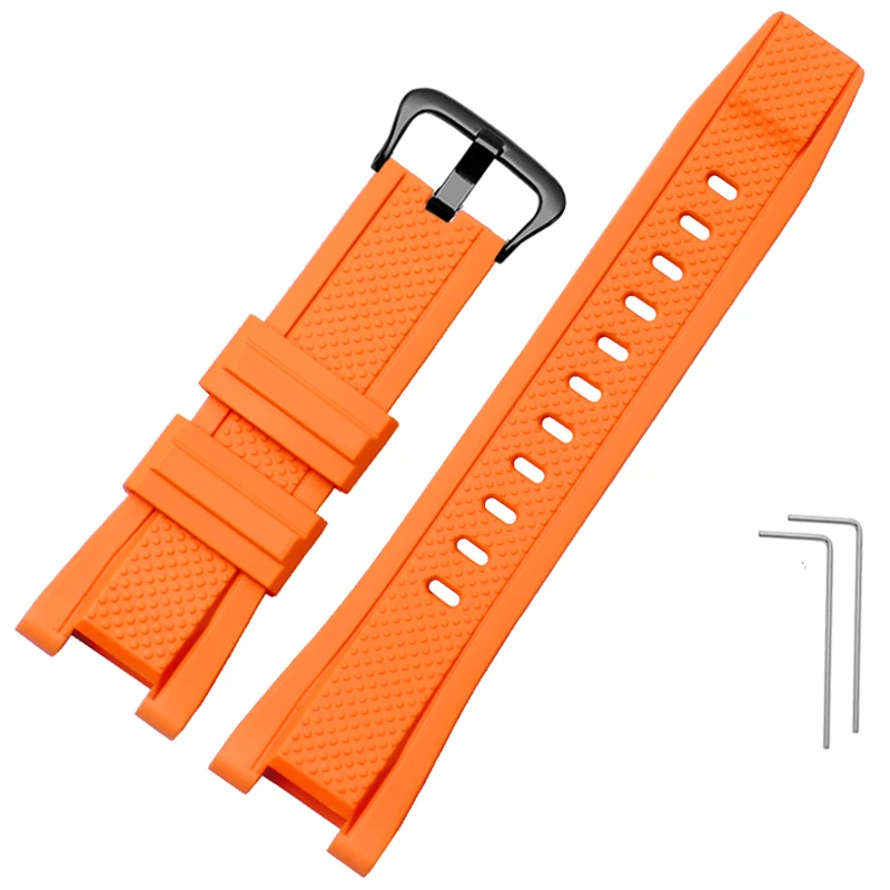 Durable Waterproof Silicone Watchband - Premium Rubber Strap
