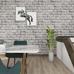 5M/Self-adhesive Wallpapers Brick Pattern Stickers Waterproof and Thick Living Room Kitchen Bathroom Wallpapers for Living Room