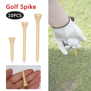 

Golf Tee Top Tipped Tee Outdoor Sporting Holder Leisure Playing 3 Model 10pcs Club Practice Practical Ball Bar Plastic Tees