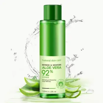 

Vitamin C Natural Face Serum Toner Aloe Vera Gel 120ml Hydrating Moisturizing VC Skin Care Lighten Pore Toner Korean