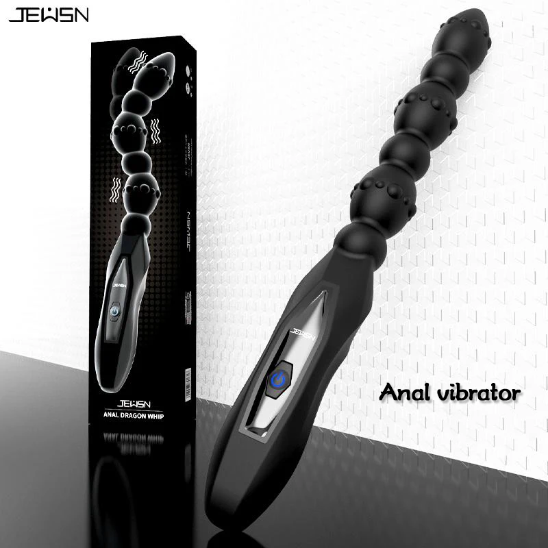 Анальный вибратор секс игрушки для женщин силиконовый с USB зарядкой анальные