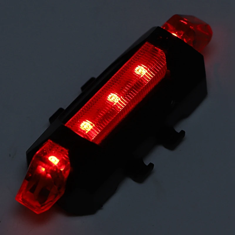 2 комплекта Портативный USB Перезаряжаемые велосипед хвост сзади безопасности Предупреждение светильник хвост светильник супер яркий светодиодный светильник, 1 комплект красный светильник& 1 комплект