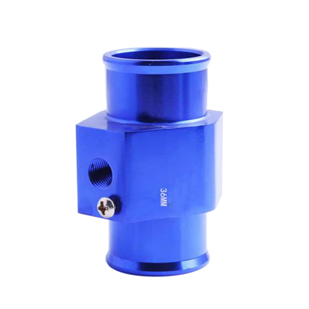 Universal 36mm Alloy Water Temp Joint Pipe Sensor Gauge Hose Adapter
