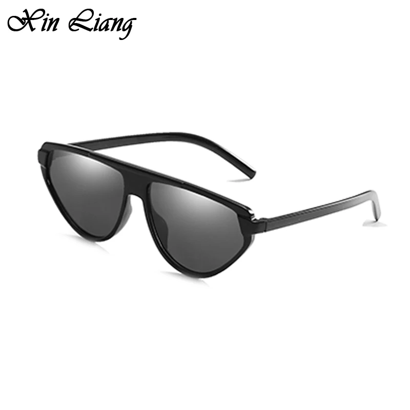 Женские солнцезащитные очки кошачий глаз 2020 новые модные треугольные оправа