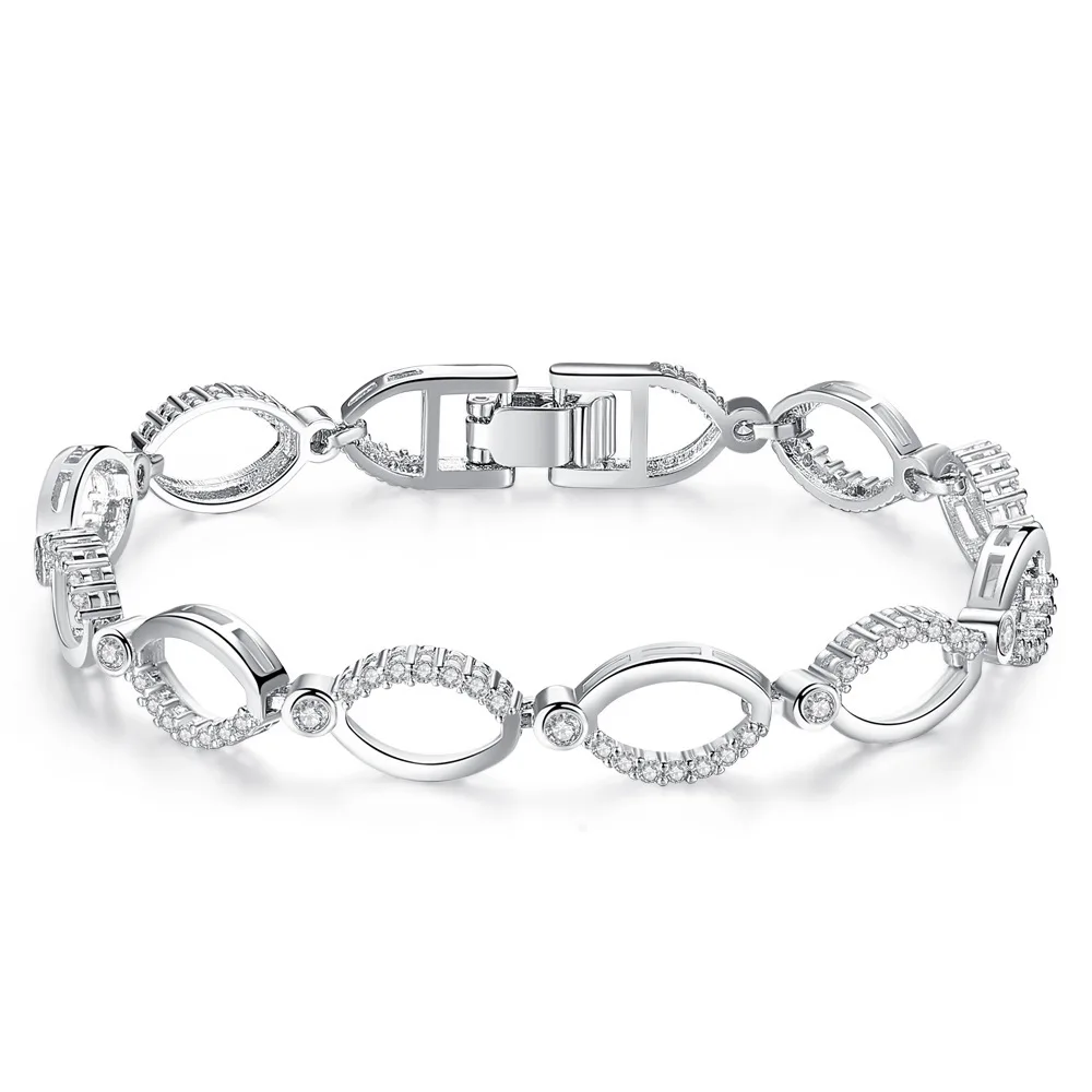 LB1350 новинка, горячая Распродажа, полый овальный браслет, импортные товары, модный Европейский и американский о-образный браслет