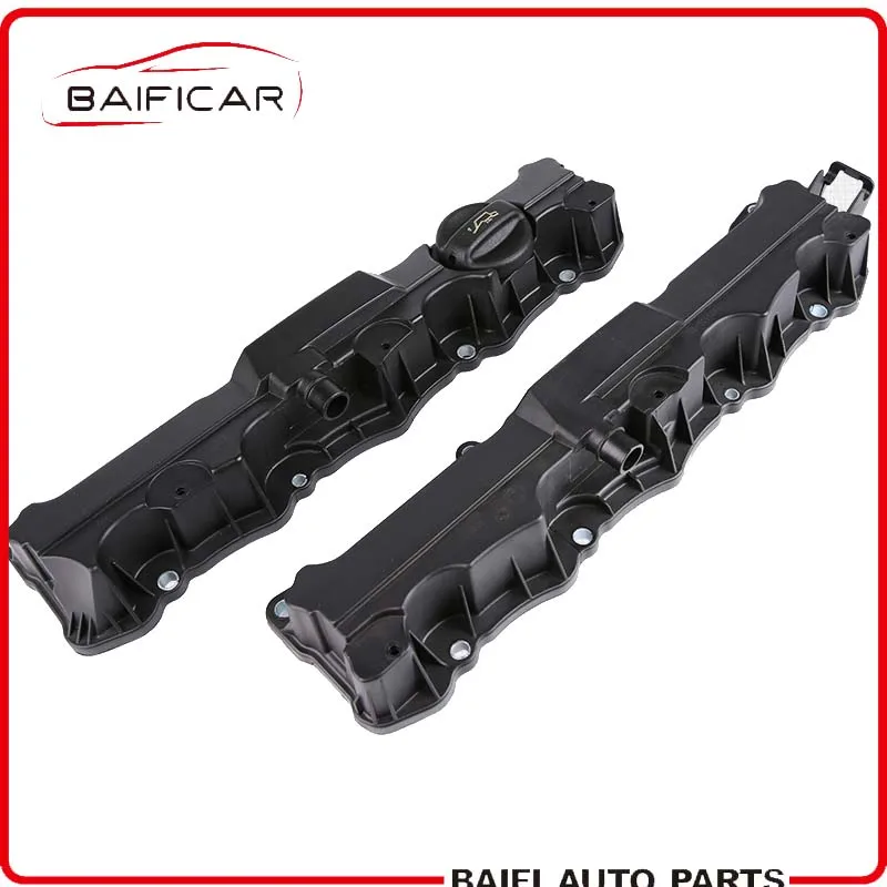 Baificar Brand New Engine Intake Exhaust Valve Chamber Cover Gasket With Lid Cap For Peugeot 206