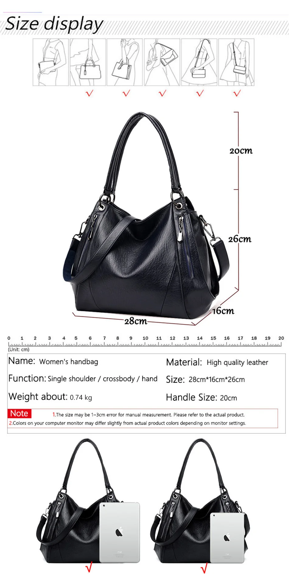 Женские сумки через плечо роскошные сумки Дамская сумка дизайнерская Высококачественная кожаная сумка sac основная femme большая емкость bolso mujer