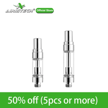 

AIRISTECH airis VE10 Quartz Heating Cartridge Bottom Airflow Atomizer 510 thread for CBD Oil Vaporizer 0.5/1ml Coil Vape Tank