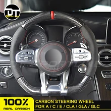 Индивидуальное рулевое колесо из углеродного волокна подходит для G класса для G63 для s-класса Для amg Новейший автомобильный Стайлинг Замена автомобиля