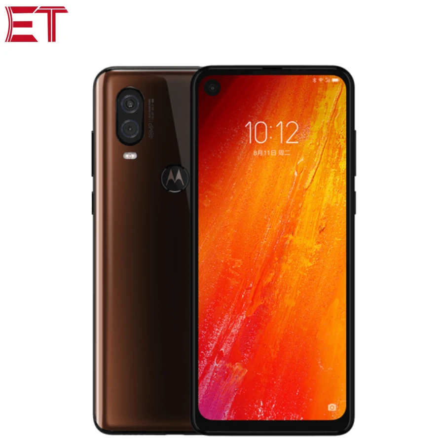 Мобильный телефон Motorola Moto P50 4G 6,34 ''6 ГБ ОЗУ 128 Гб ПЗУ Восьмиядерный 48 МП 25 МП селфи Android 9 21:9 полноэкранные телефоны - Цвет: 6GB 128GB Brown
