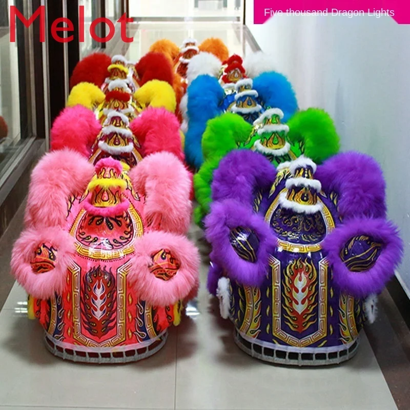 Five Thousand Dragon Lantern Light Lion Wool South Lion Dance Props South Dance Dragon Props