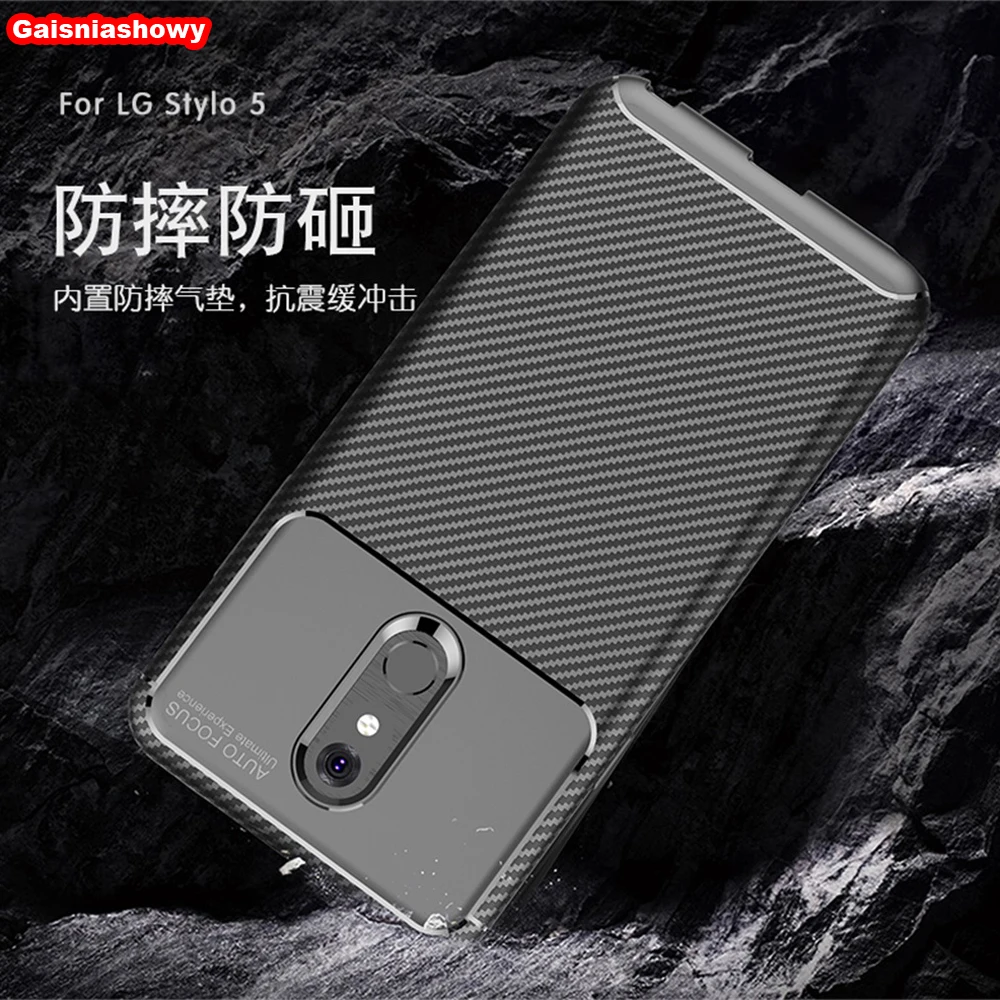 

Silicone Case For LG Stylo 5 K12 Plus Soft TPU Phone Case For LG K40 X4 2019 Cover Case Shell Coque