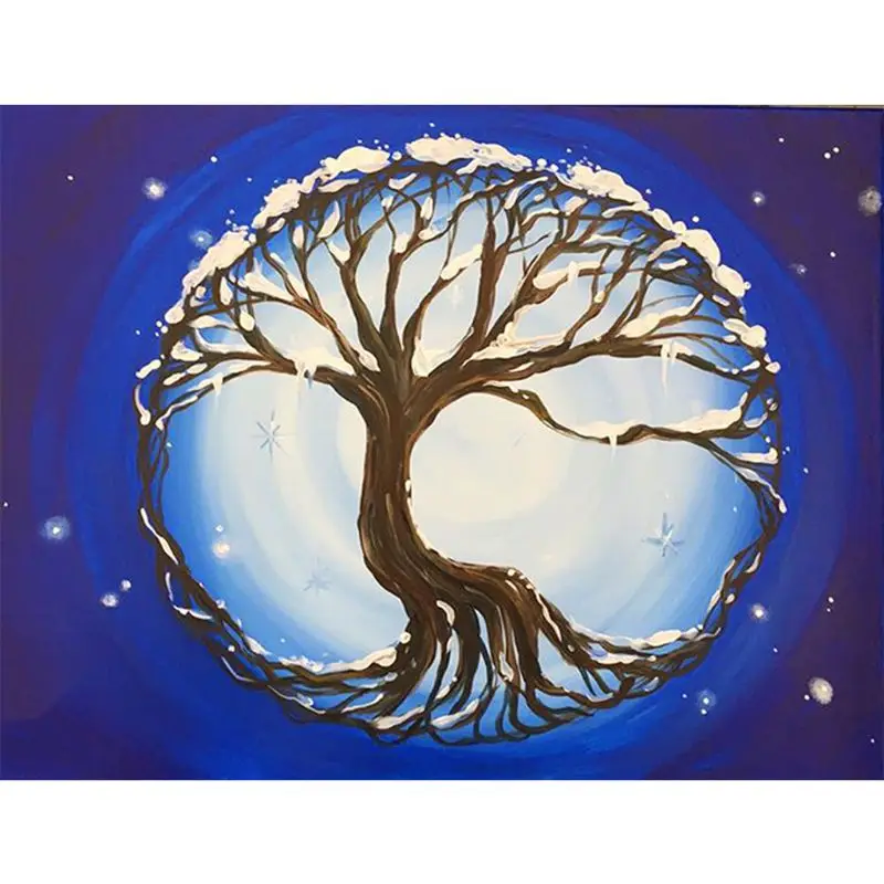 Creative Tree DIY 5D Full Drill Diamond Painting Embroidery Cross Stitch Crystal Q6PE Creative Tree DIY 5D Full Drill Diamond Painting Embroidery Cross Stitch Crystal Q6PE