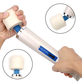 Large Magic Wand Body Massager Powerful Vibrator 30 Speed AV Rod Clitoris Stimulator Erotic Sex Toys For Women Neck massage 5