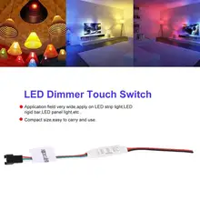 3 клавиши мини RGB контроллер Диммер 19 динамических режимов 20 цветов DC 12 В 24 В для 5050 3528 светодиодные ленты лампы светильник