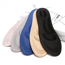 3D4D губка осень-зима дезодорирующий пот поглощающий спортивные дышащие губки Массажная Расслабляющая стелька-супинатор стелька