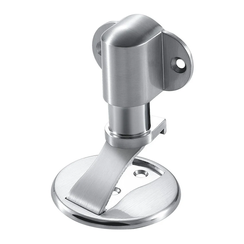 

1 Set Adjustable Door Stoppers Ground Mounted Strong Magnetic Door Holders Doorstop,Household Bedroom Door Stops Wall Protection