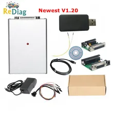Alta qualidade ecu programador ecu banco v1.20 ler e escrever ecu através de banco de inicialização ecu banco para boot + banco conjunto completo