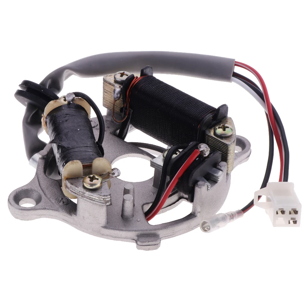 Stator Magneto CDI Ignition Coil Assembly for Yamaha PW50 PW60 PY50 PY60