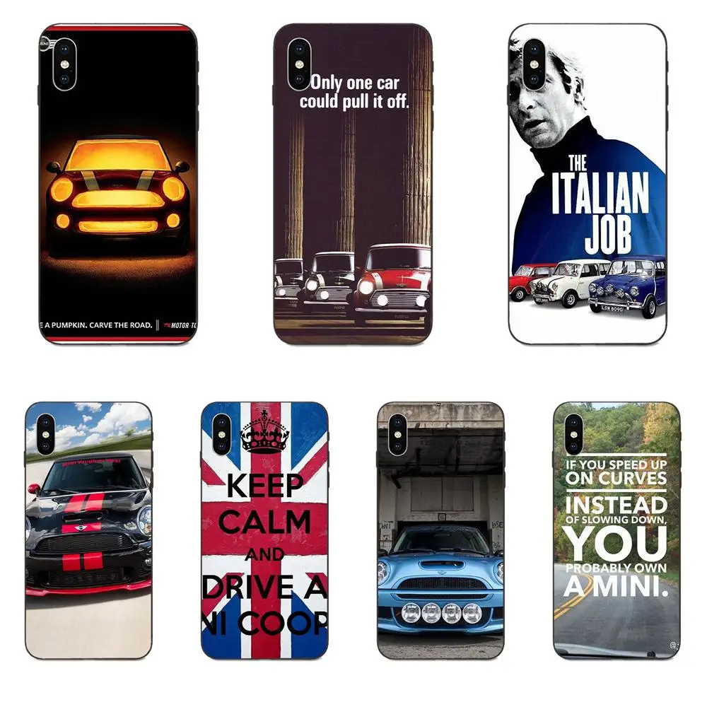 TPU Quinn телефон для Apple iPhone X XS Max XR 4 4S 5 5S SE 6 6S 7 8 Plus уникальный Mini Cooper|Бамперы| |