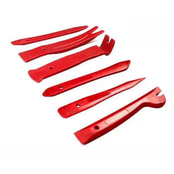 

6Pcs High-Strength Nylon Car Door Panel Dash Trim Removal Pry Open Tool Kit Car Audio Disassembly Tool 6 Piece Set