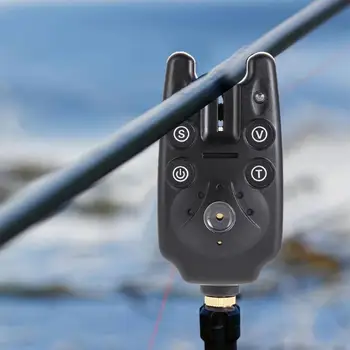 

Hot Sale Fishing Alarms Delicate Design 3x Fishing Bite Alarms+3x JY-SW-5 Flash Soft Pendant Wiggler Fishing Accessories