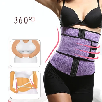

Body Shaper Woman Shaping Girdles Tummy Shaper Neoprene Latex Waist Trainer Corset Sports Fitness Slimming Belt Fajas