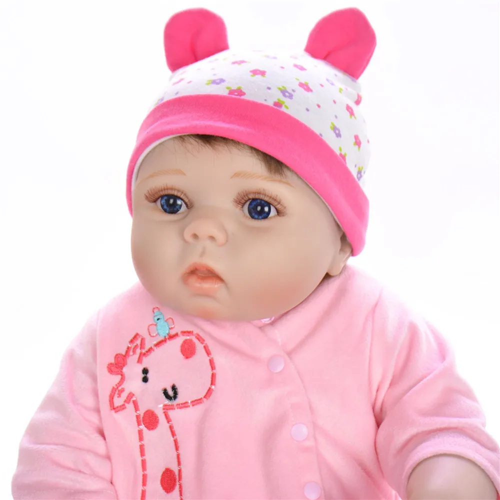 DollMai прекрасный ребенок Reborn Девочка Кукла полное Силиконовое боди реалистичные Bonecas Новорожденные принцесса Младенцы Bebe Bathe игрушка подарок 23 дюймов