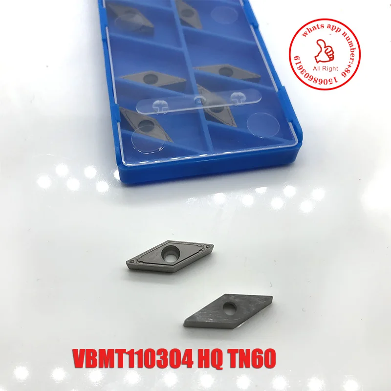 10 шт. VBMT160408 VBMT110304 HQ TN60 твердосплавные вставки токарный инструмент станок с ЧПУ